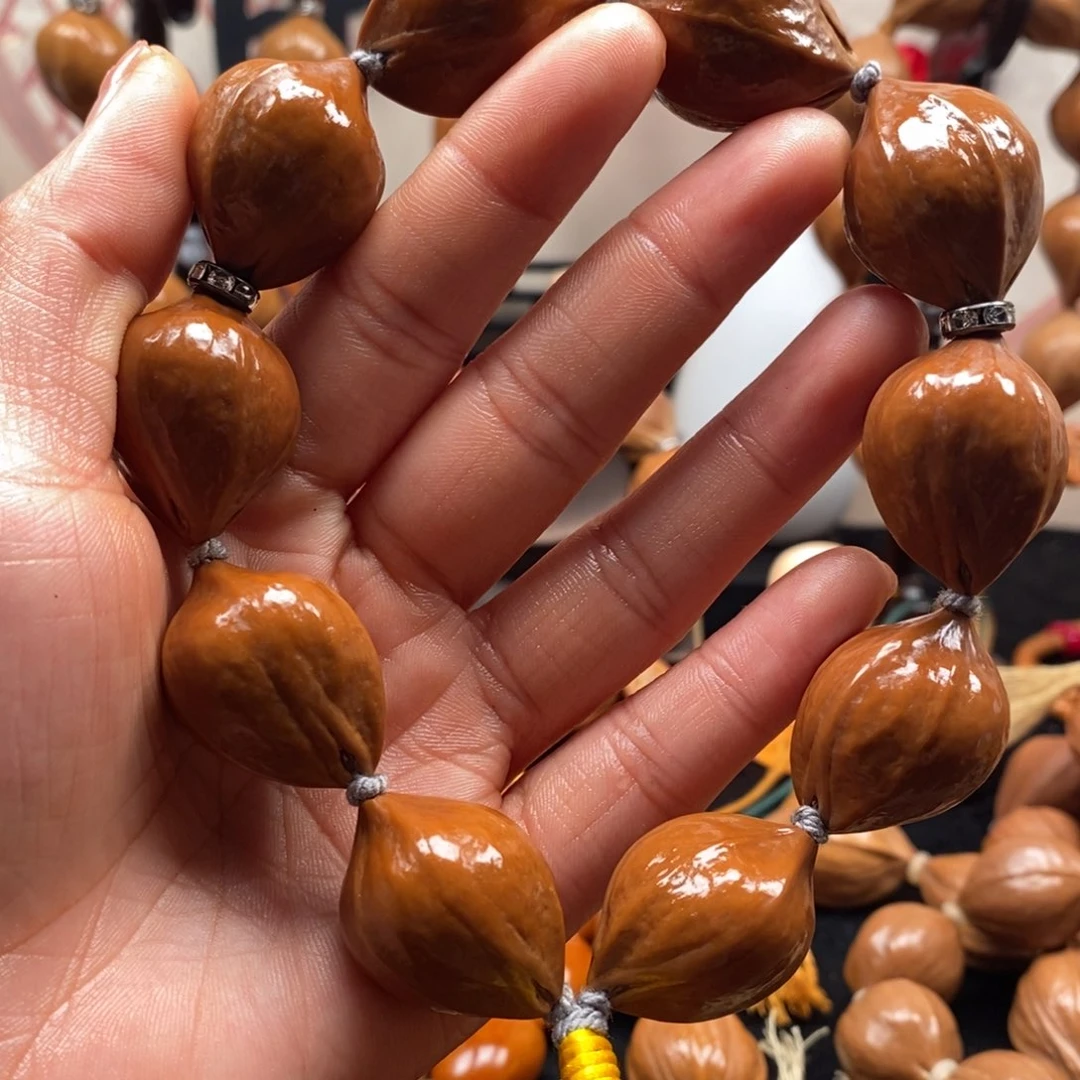 橄榄核手串/手链鸡血红2.1