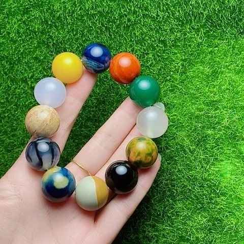 玛瑙/玉髓合金珠宝半成品