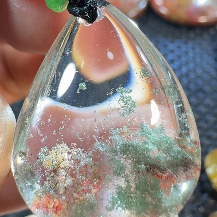 水晶吊坠(不含链)未镶嵌大****e