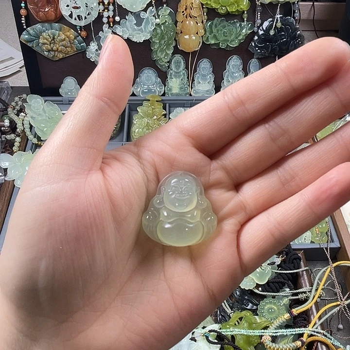 J***Q岫玉未镶嵌吊坠(赠链)