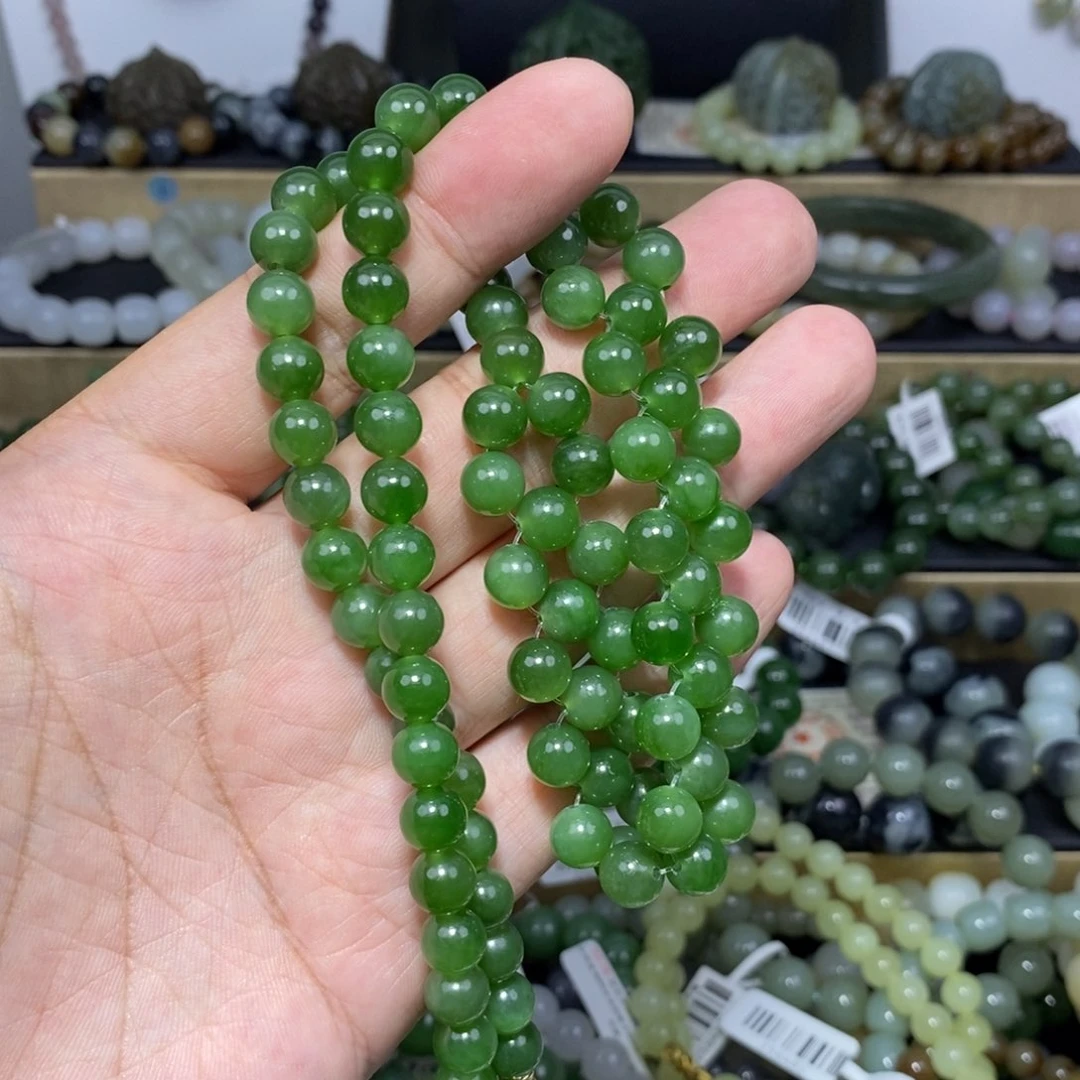 得***鱼手链未镶嵌和田玉