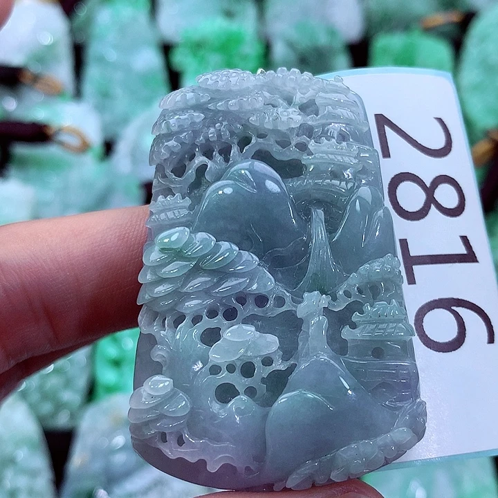 吊坠(不含链)未镶嵌翡翠