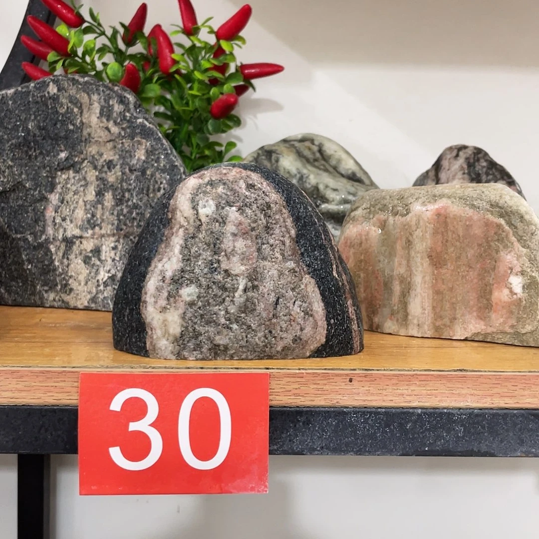 可***以石材靠山石平安石摆件