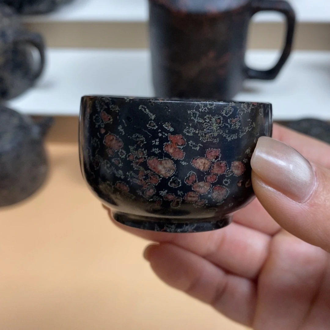 玉福茶具瓷安山玉