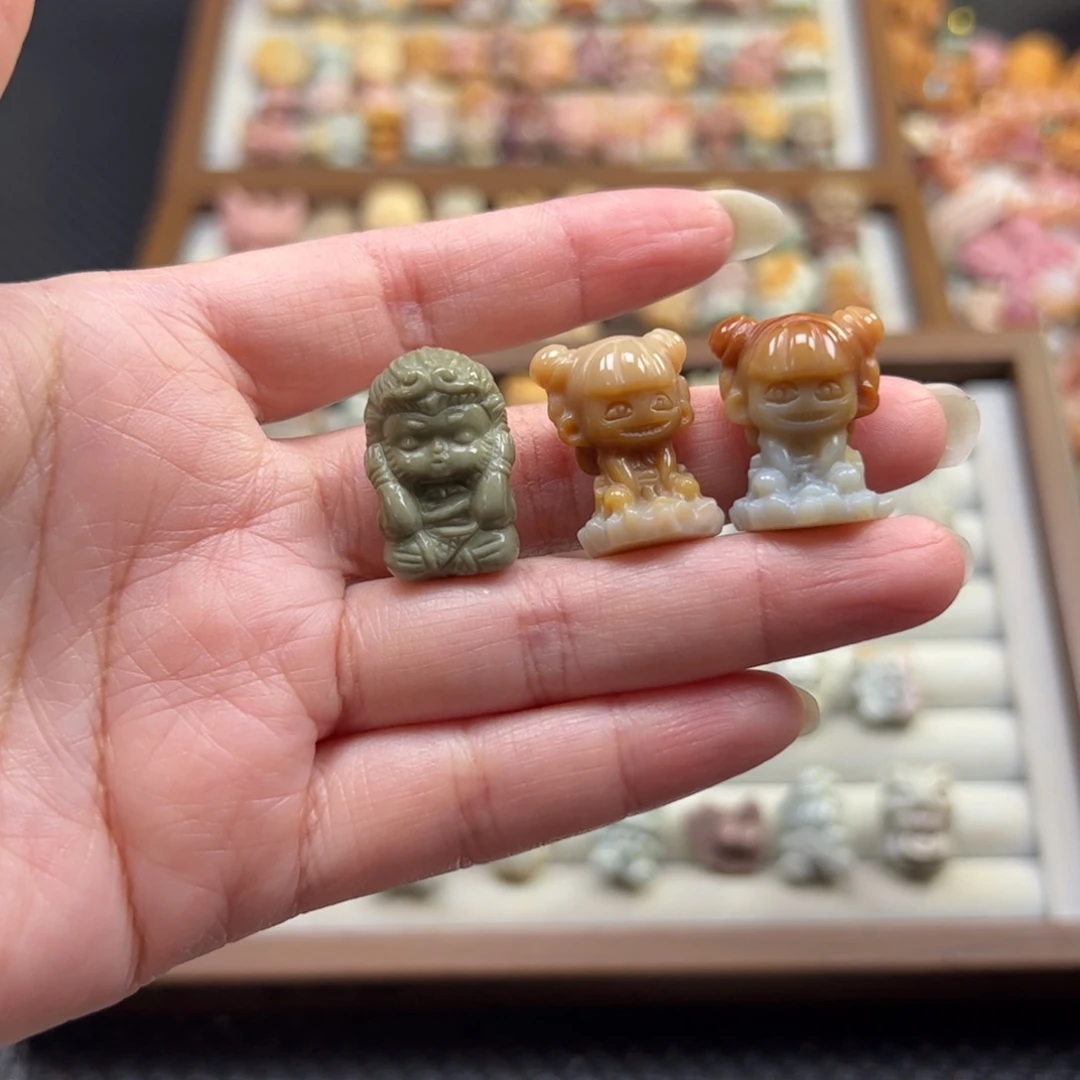 大****石英质玉未镶嵌珠宝半成品