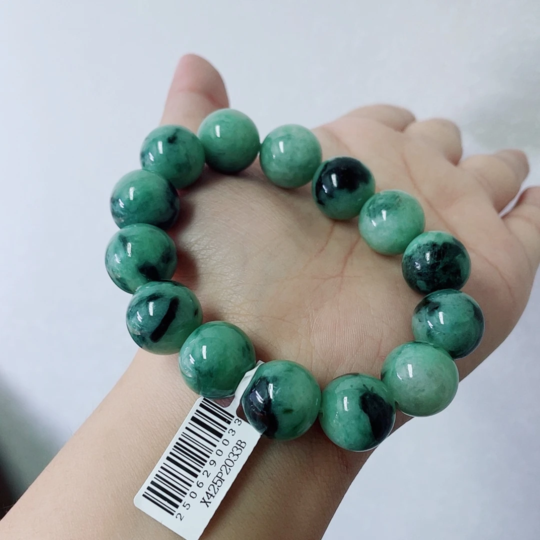 未镶嵌定制翡翠珠串