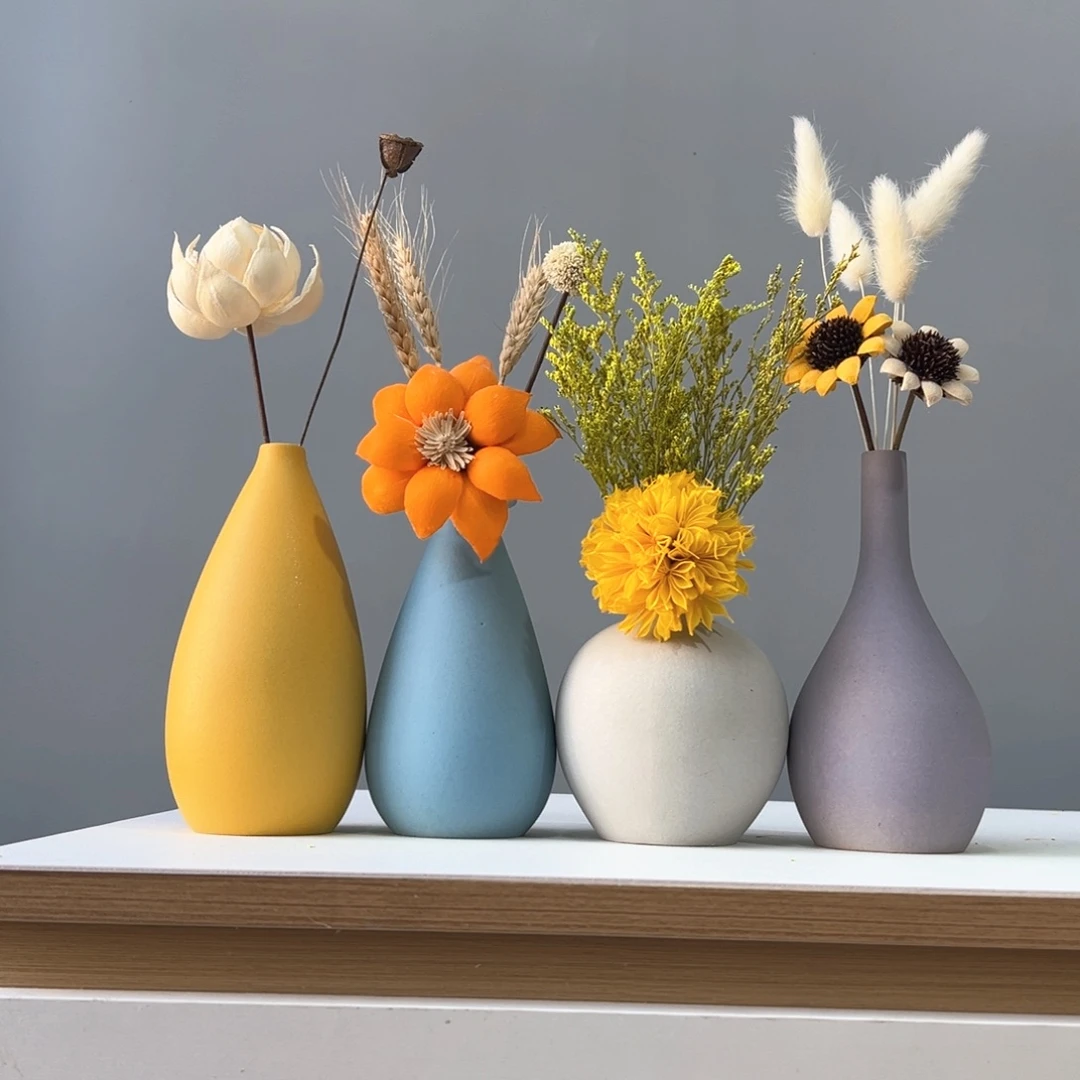 瓶花瓶带花高度20-30厘米左右