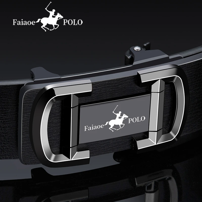 官方正品男士皮带无牙内穿自动扣新款腰带商务休闲青中年高档裤带