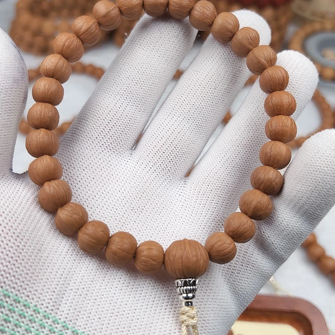 昆***仑猴头核桃手串南瓜