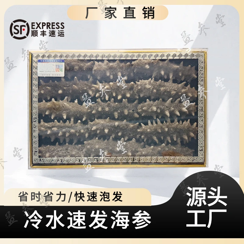 自己吃带试吃.国标干参.免煮速发海参2盒海参2盒鱼胶到手总共五件