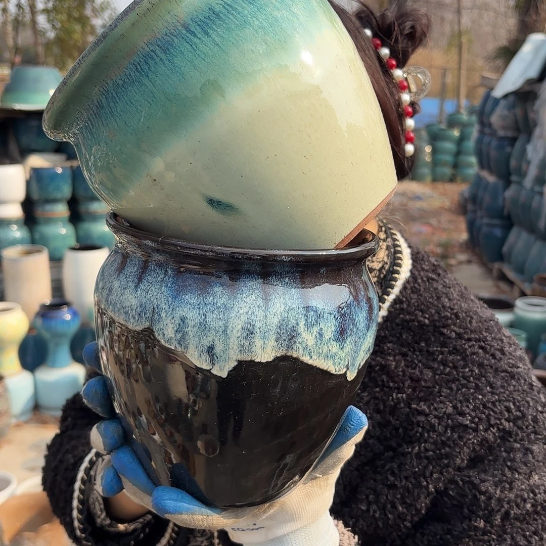 高度17厘米口径17厘米微瑕