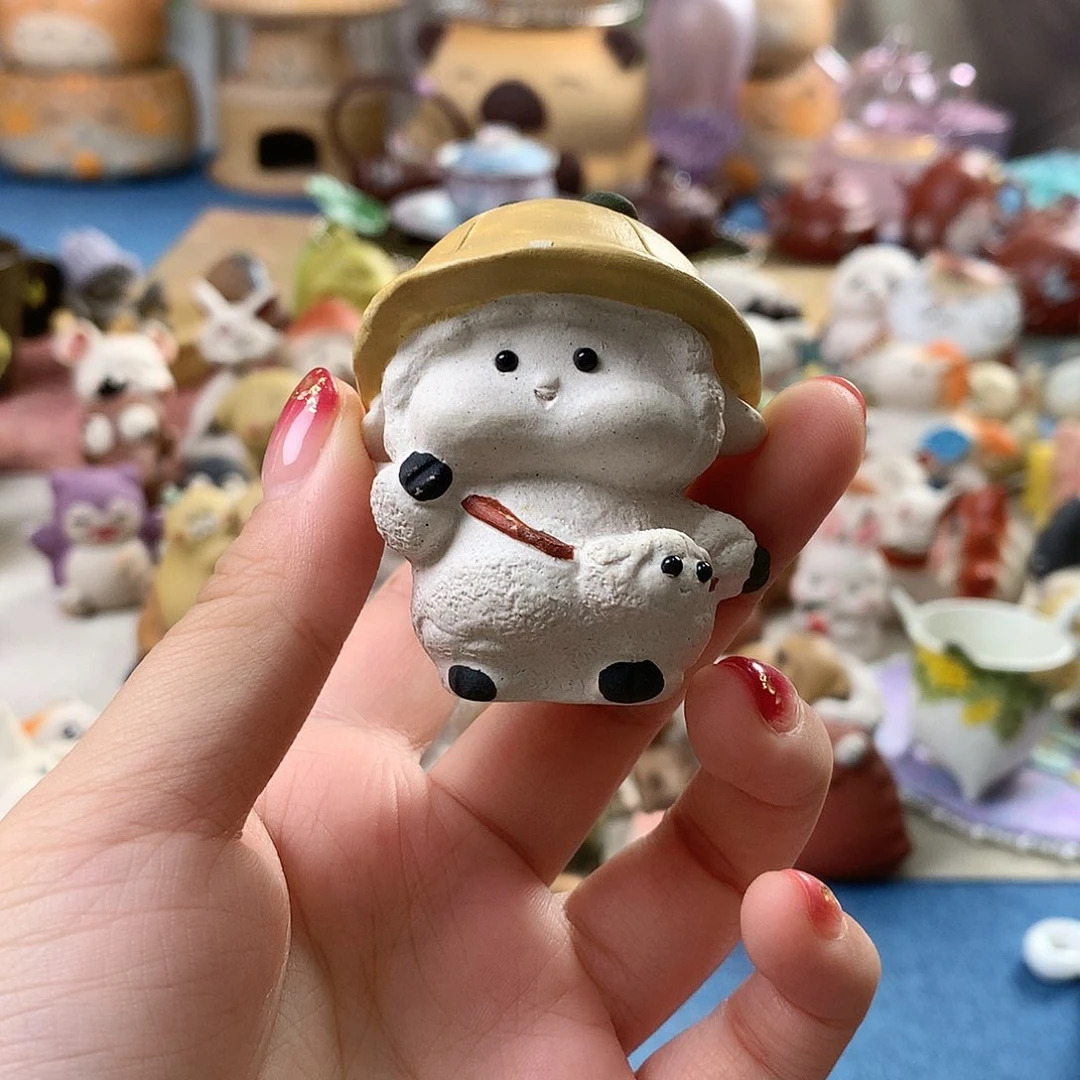 茶宠紫砂手工制作