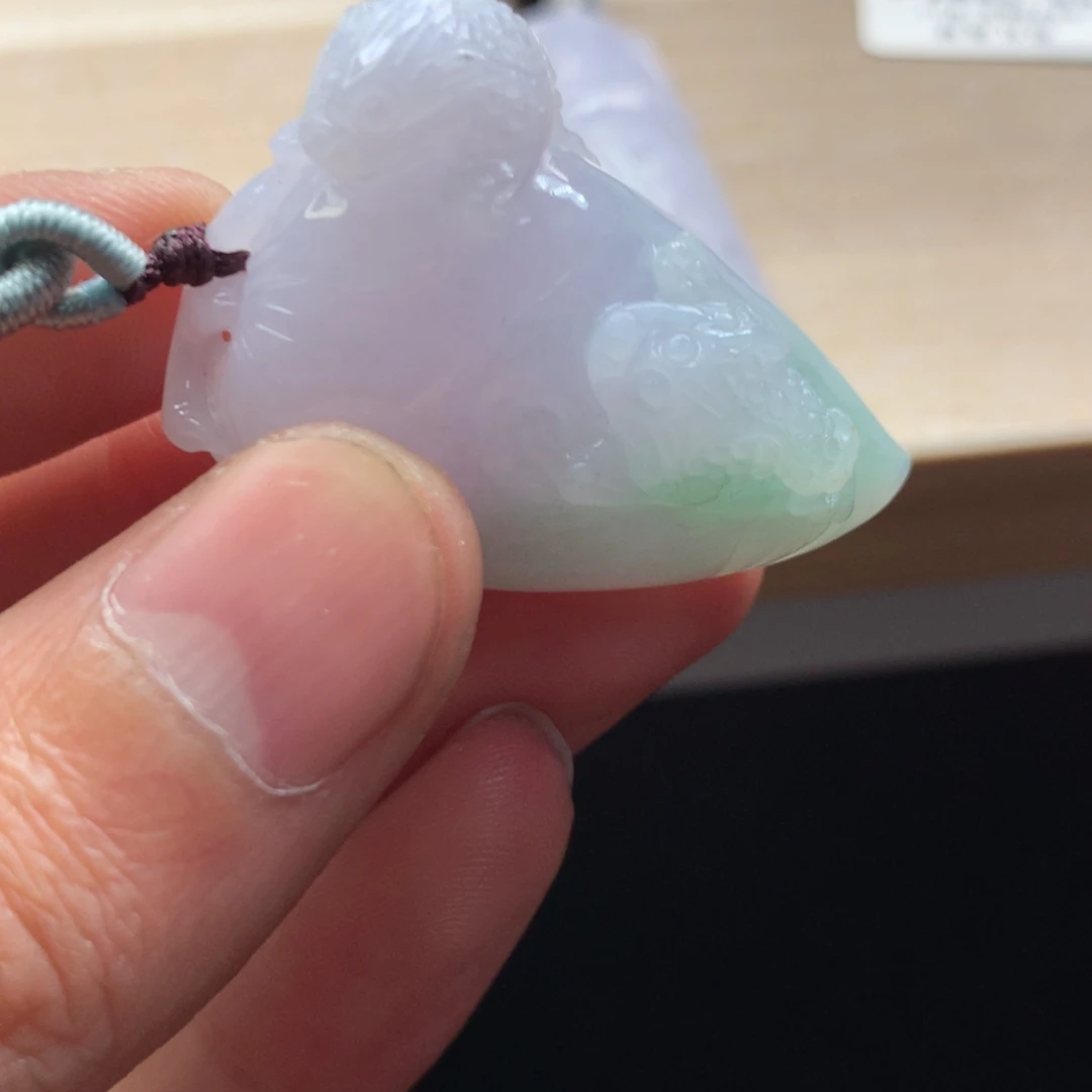 颈饰未镶嵌翡翠吊坠