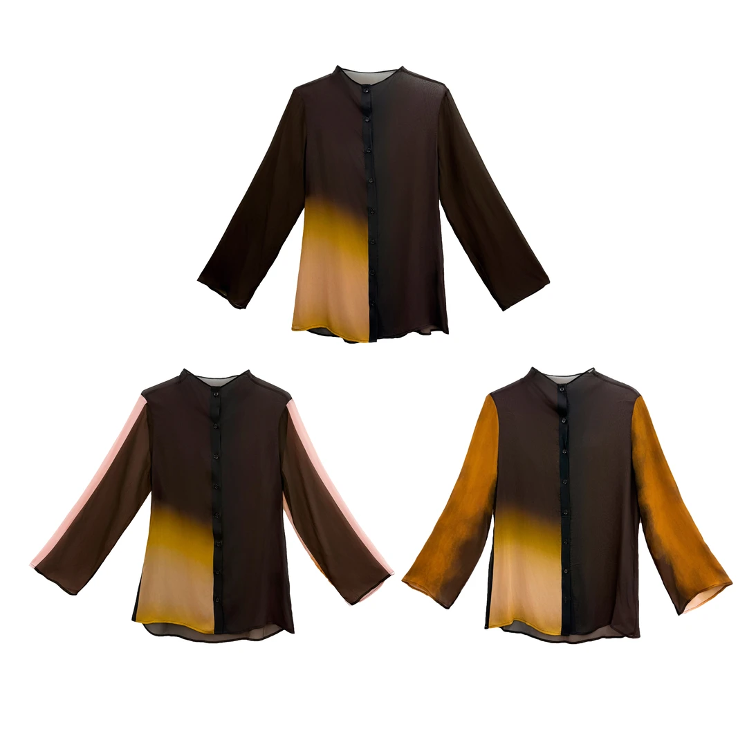 【阿紫ALSCANA】渐变色衬衣1401046