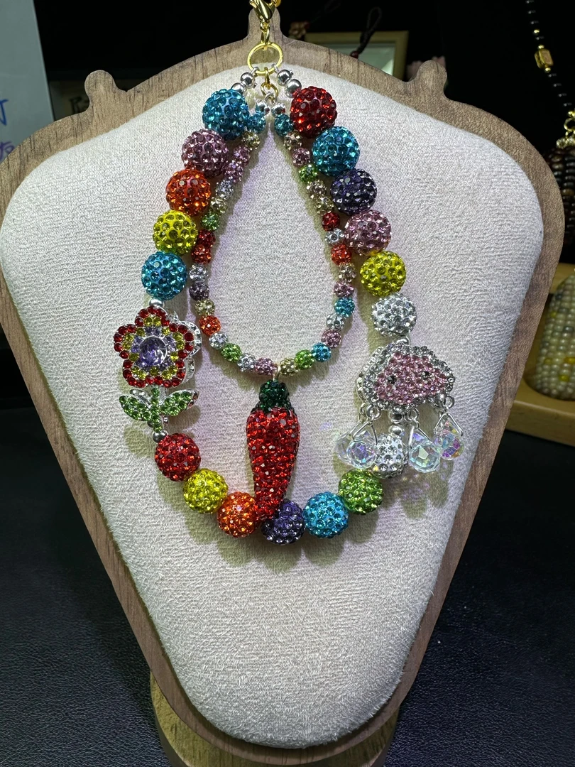 【陈美丽】文玩玉米挂链