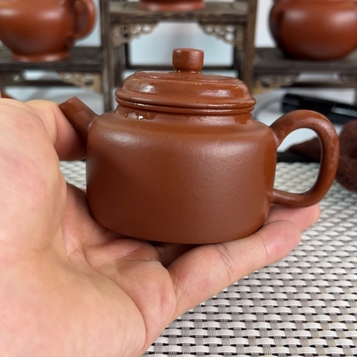 原矿紫砂手工制作