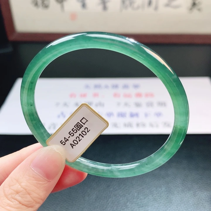 翡翠未镶嵌手镯翡翠手镯115