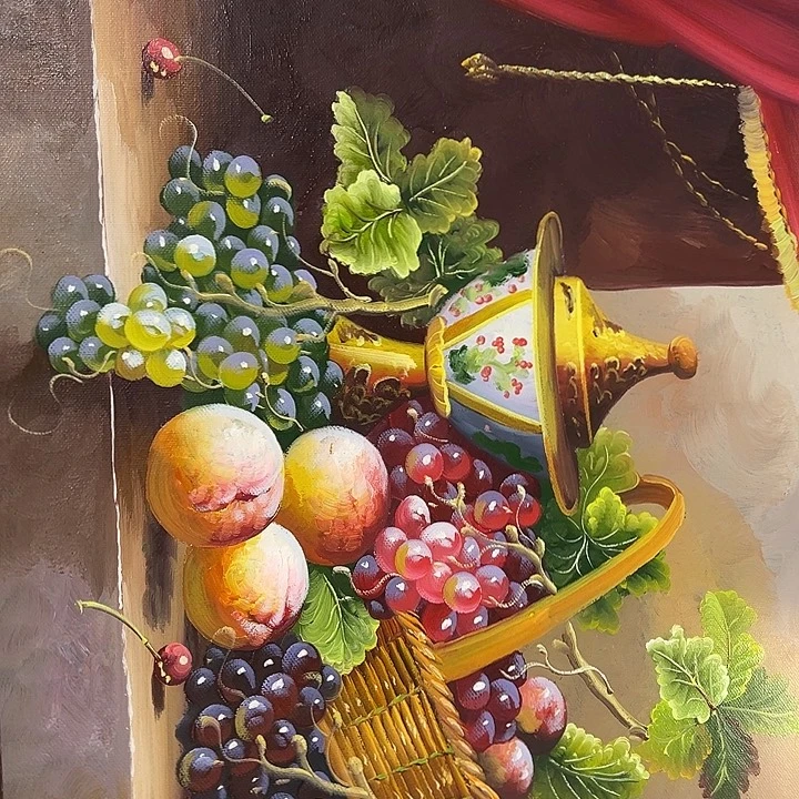 油画恭喜嘻嘻一直嘻嘻