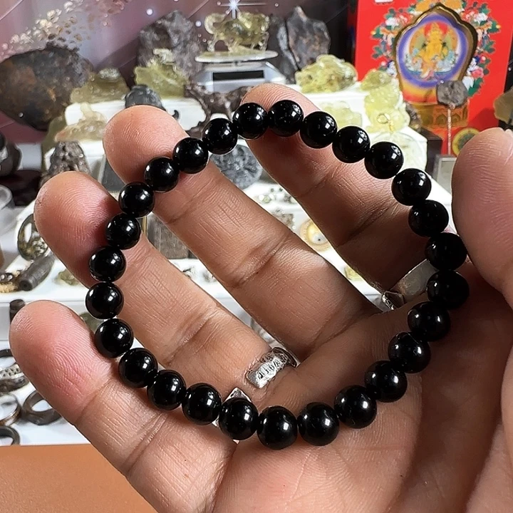 大理石磁石雷公墨手串