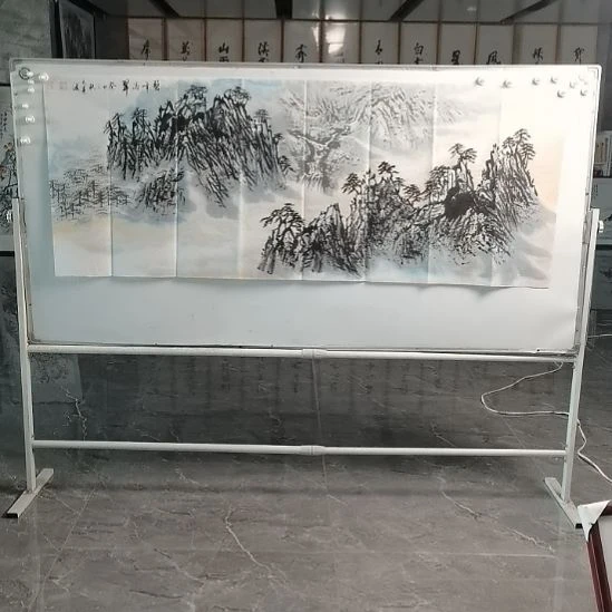 书法毛英波老师小六尺碧峰清翠