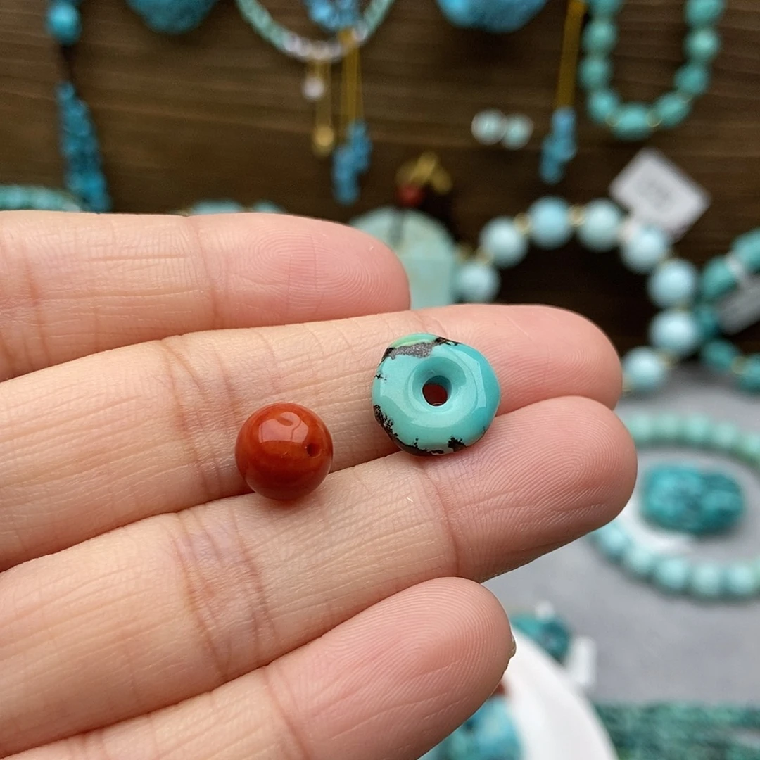 南红玛瑙未镶嵌扣子