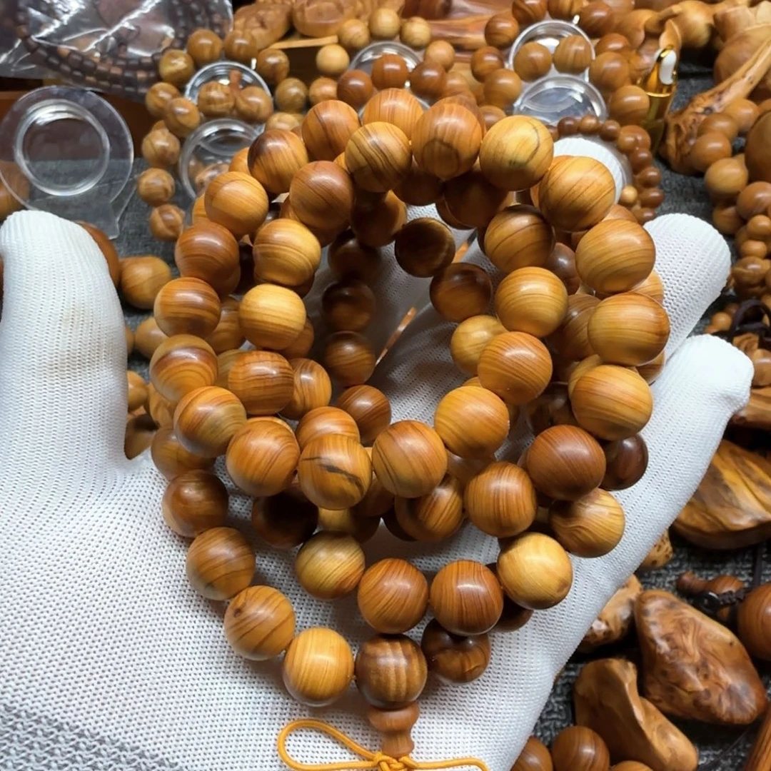 柏木麦***空1.2瑕疵款的108颗崖柏