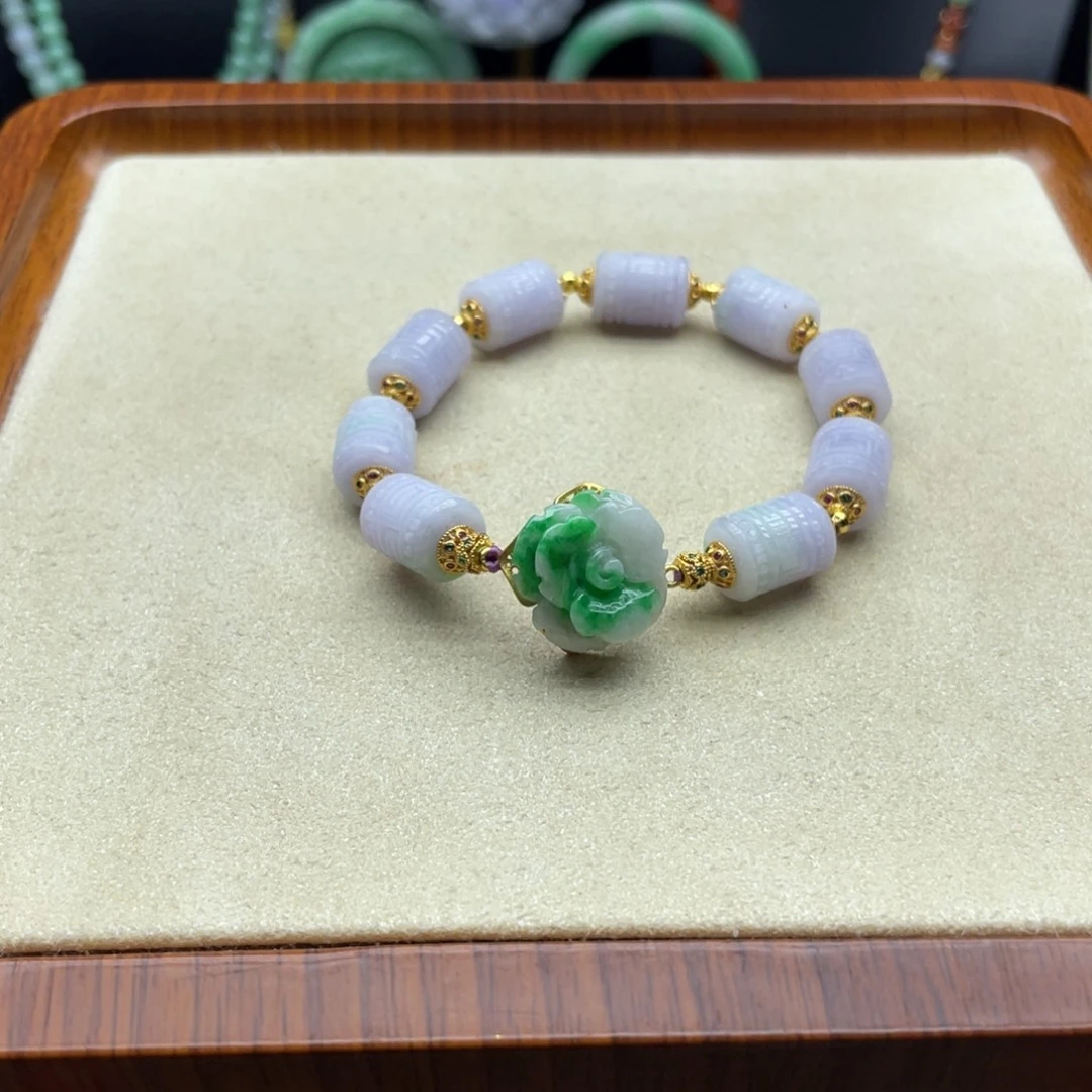 翡翠未镶嵌手链翡翠手链