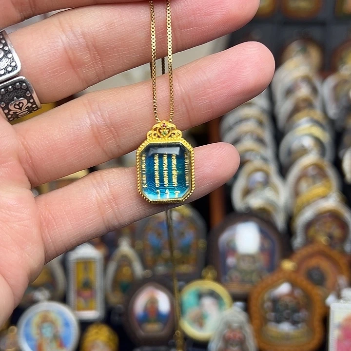 亚克力非金属925银五条经文