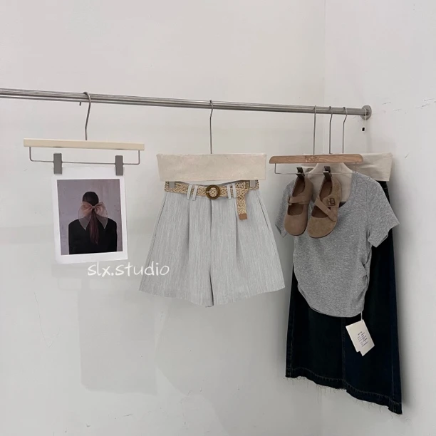 slx@ 58076 白灰短裤极简