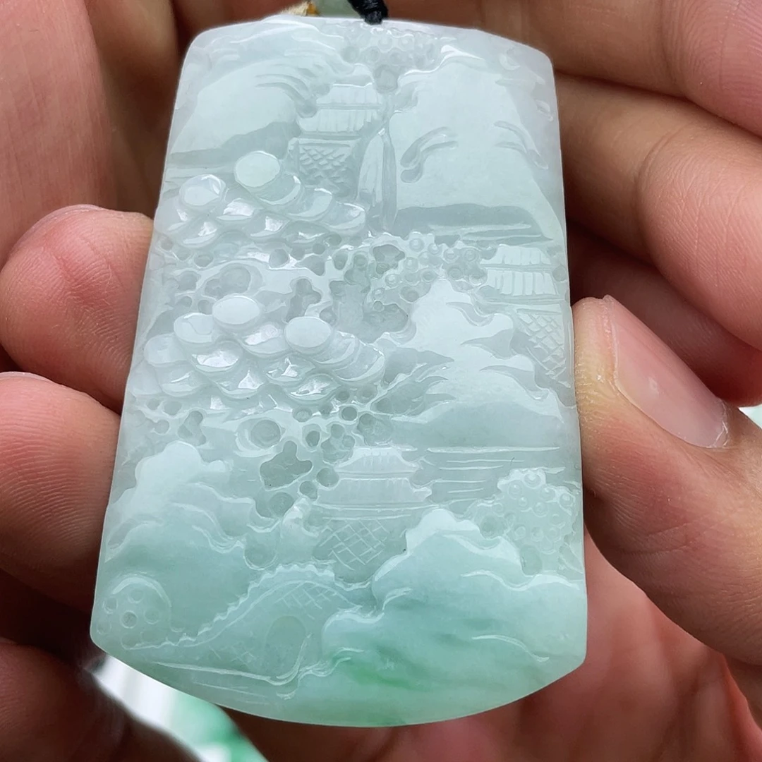 颈饰未镶嵌翡翠翡翠