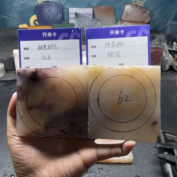 快***光石英质玉（金丝玉）未镶嵌手镯定制手镯