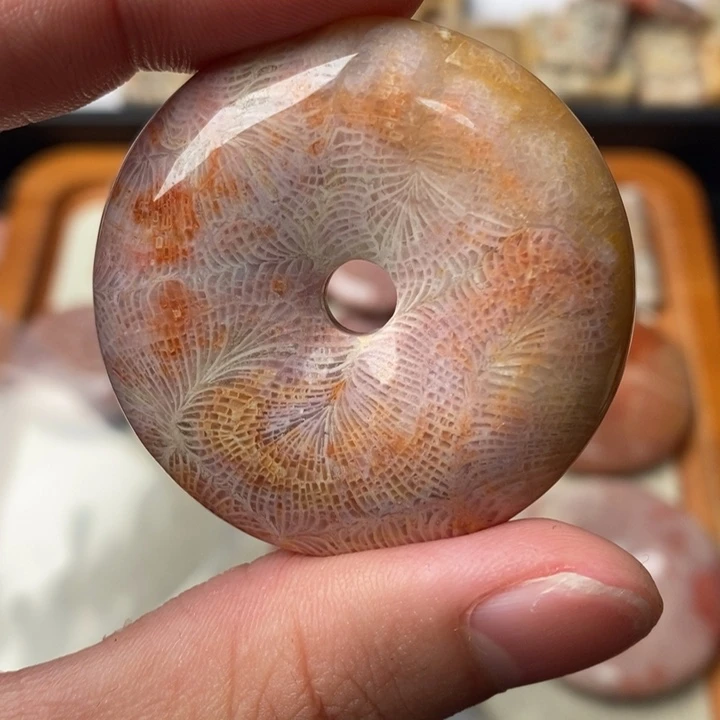 硅化玉颈饰未镶嵌?****