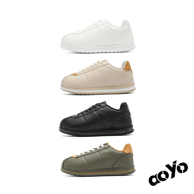 aoyo*25FW百搭面包板鞋 秋冬新款厚底百搭舒适通勤运动休闲鞋