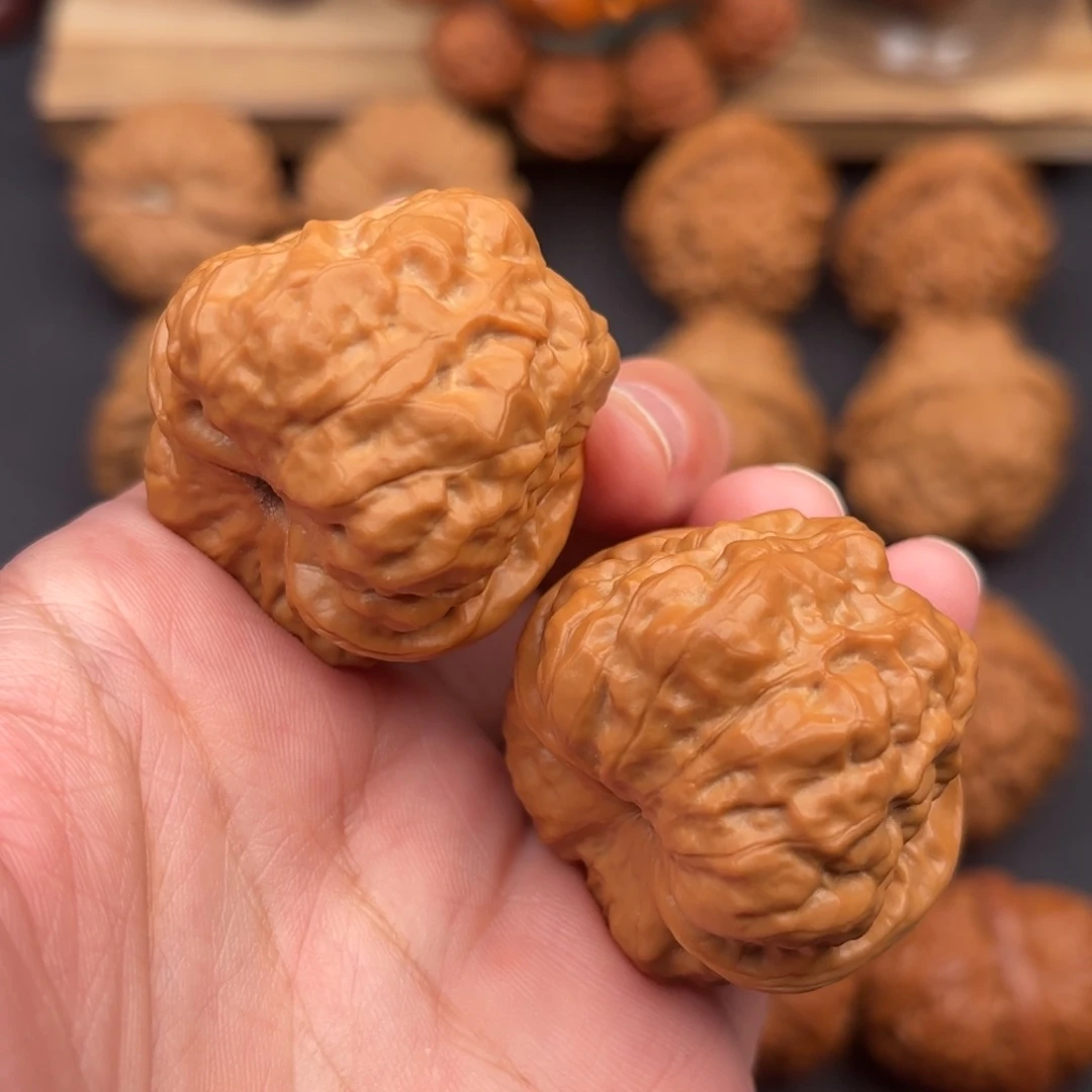 文玩核桃把件蛙边37