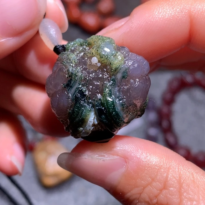 未镶嵌玛瑙/玉髓珠宝半成品