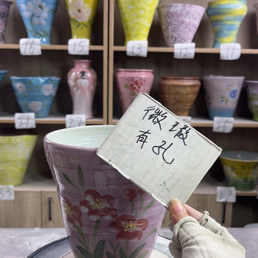 景德镇陶瓷花盆花盆