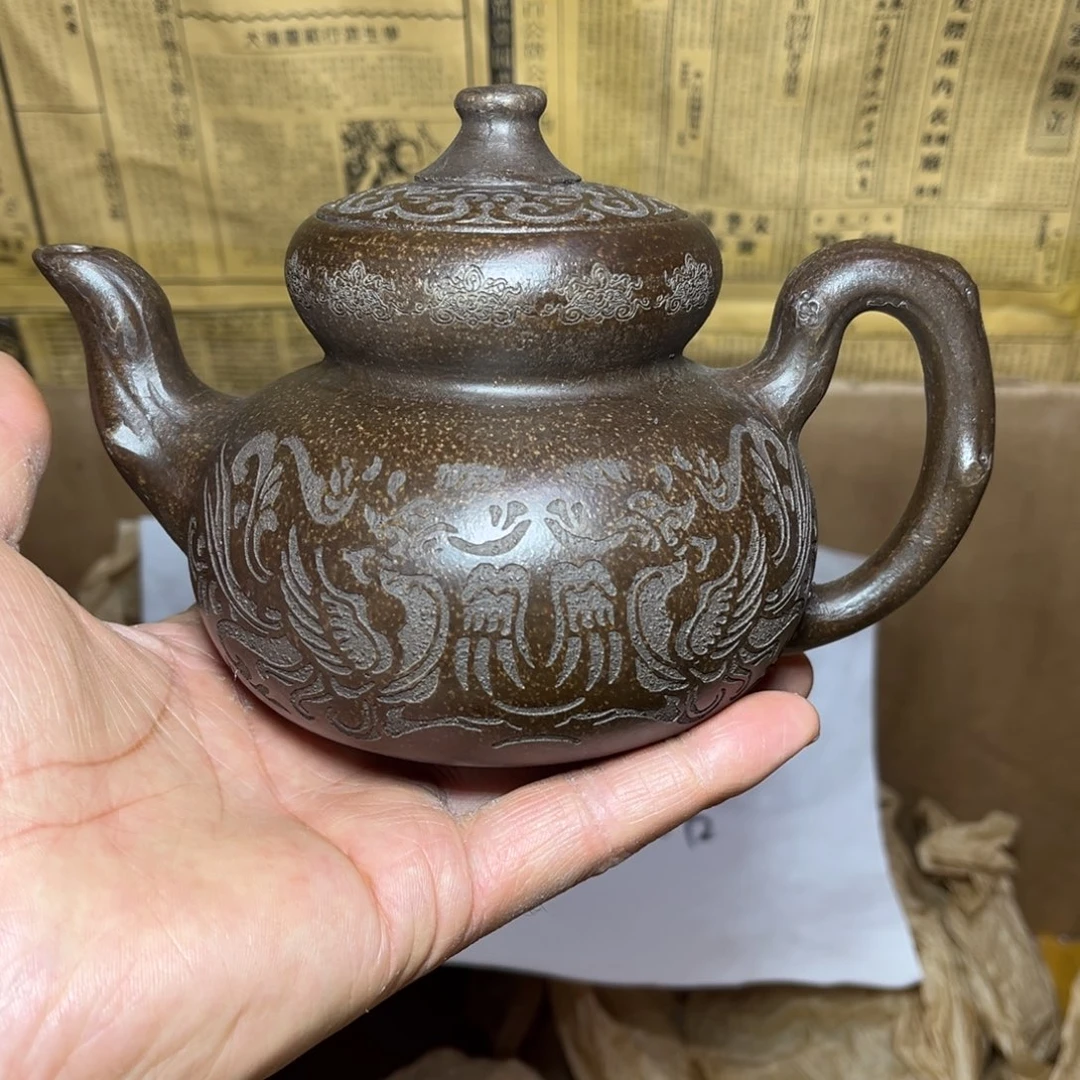 紫砂茶壶宜兴原矿紫砂壶