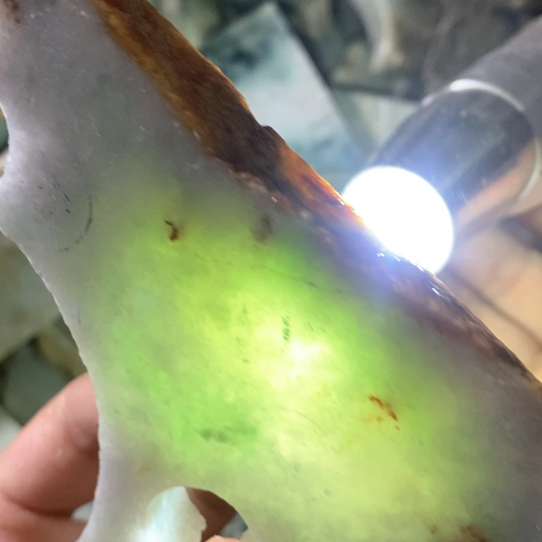 颈饰未镶嵌翡翠天然翡翠