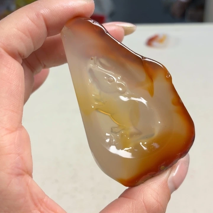 玛瑙/玉髓未镶嵌吊坠(不含链)