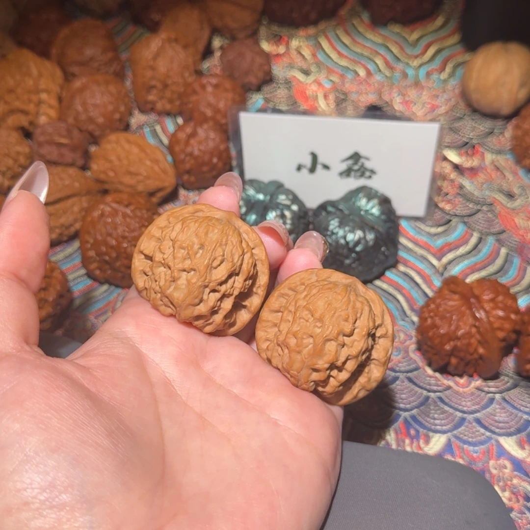 文玩核桃把件2102号42昌闷文玩核桃