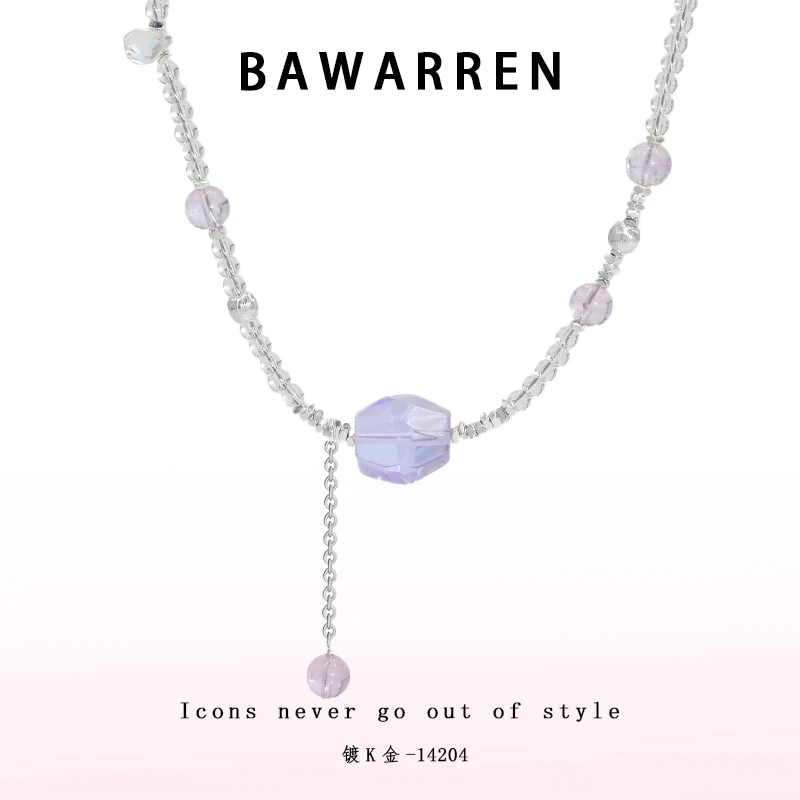 Bawarren 14204-【仙境】项链气质轻奢时尚