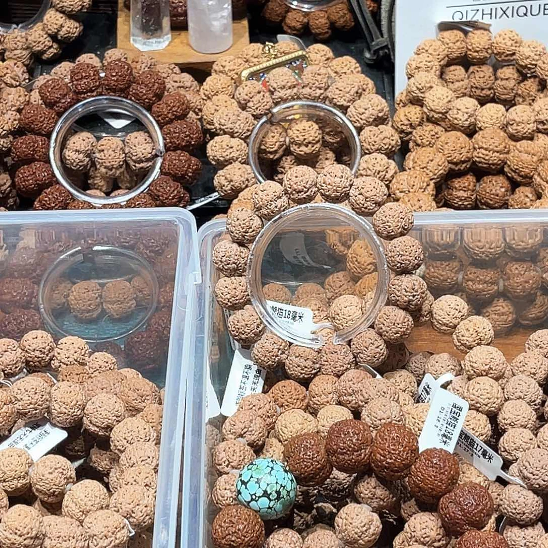 金刚菩提手串国宝熊猫菠萝蜜18毫米