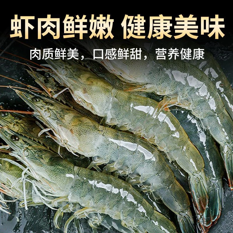 刚晕速冻基围虾500g