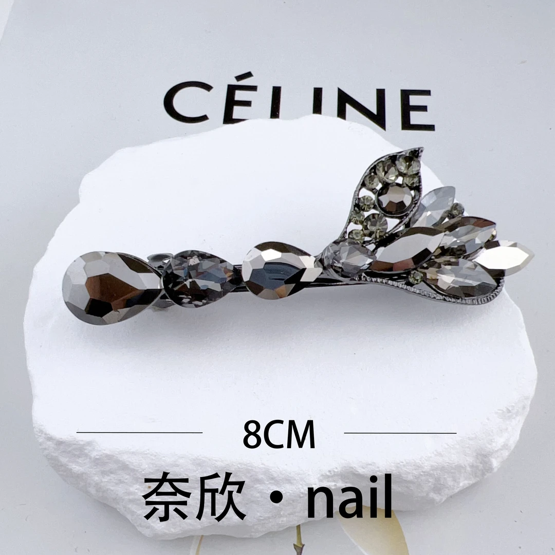 【奈欣·NAIL】设计师系列7107鱼尾弹簧夹气质轻奢