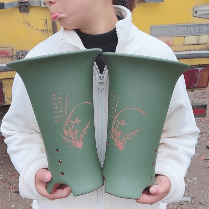 紫砂花盆宜兴紫砂精品花盆