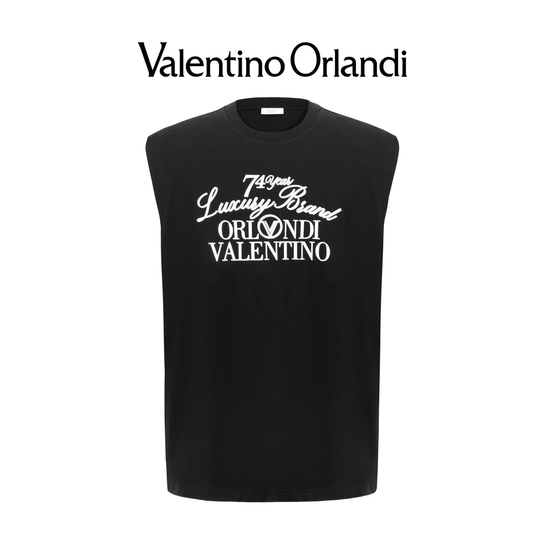 VALENTINO ORLANDI/华伦天奴.奥兰迪男士夏季时尚百搭圆领无袖T恤
