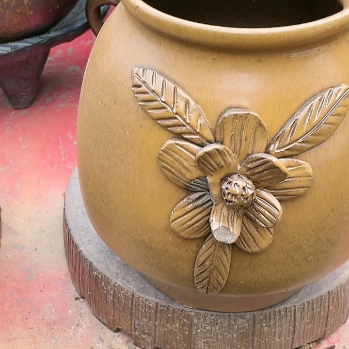 紫砂花盆16.24花盆花盆瑕疵