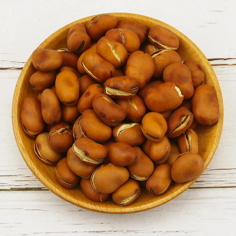 新货微咸蚕豆500g袋装传统炒货原味特产休闲解馋补零食炒胡豆小吃