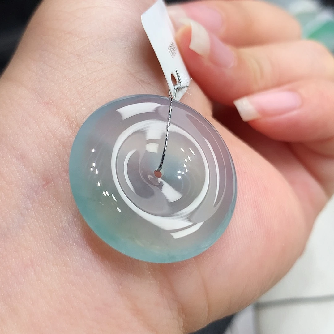 翡翠未镶嵌胸饰翡翠72，26/5.2