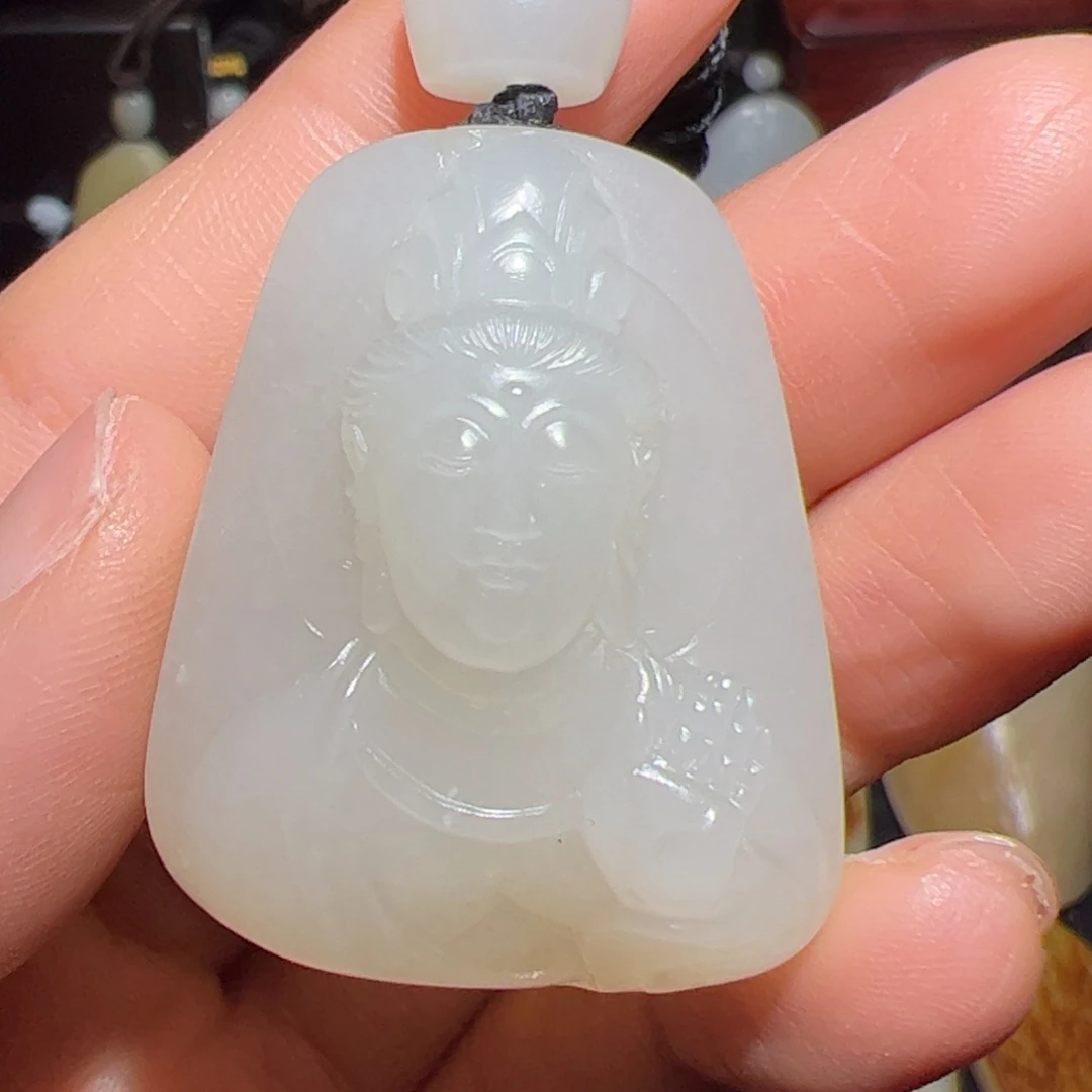 和田玉（子料）未镶嵌颈饰